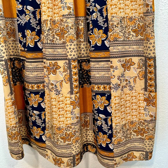 NWOT Emery Rose Sleeveless Dress Floral MultiColor Knee Length Fit & Flare Sz XL - Picture 5 of 8